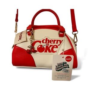 Skinnydip “Cherry Coke” Bowler Bag - NWT ***
